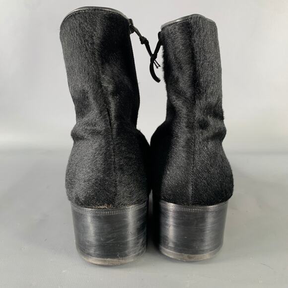 GUCCI Size 9.5 Black Leather Chelsea Boots